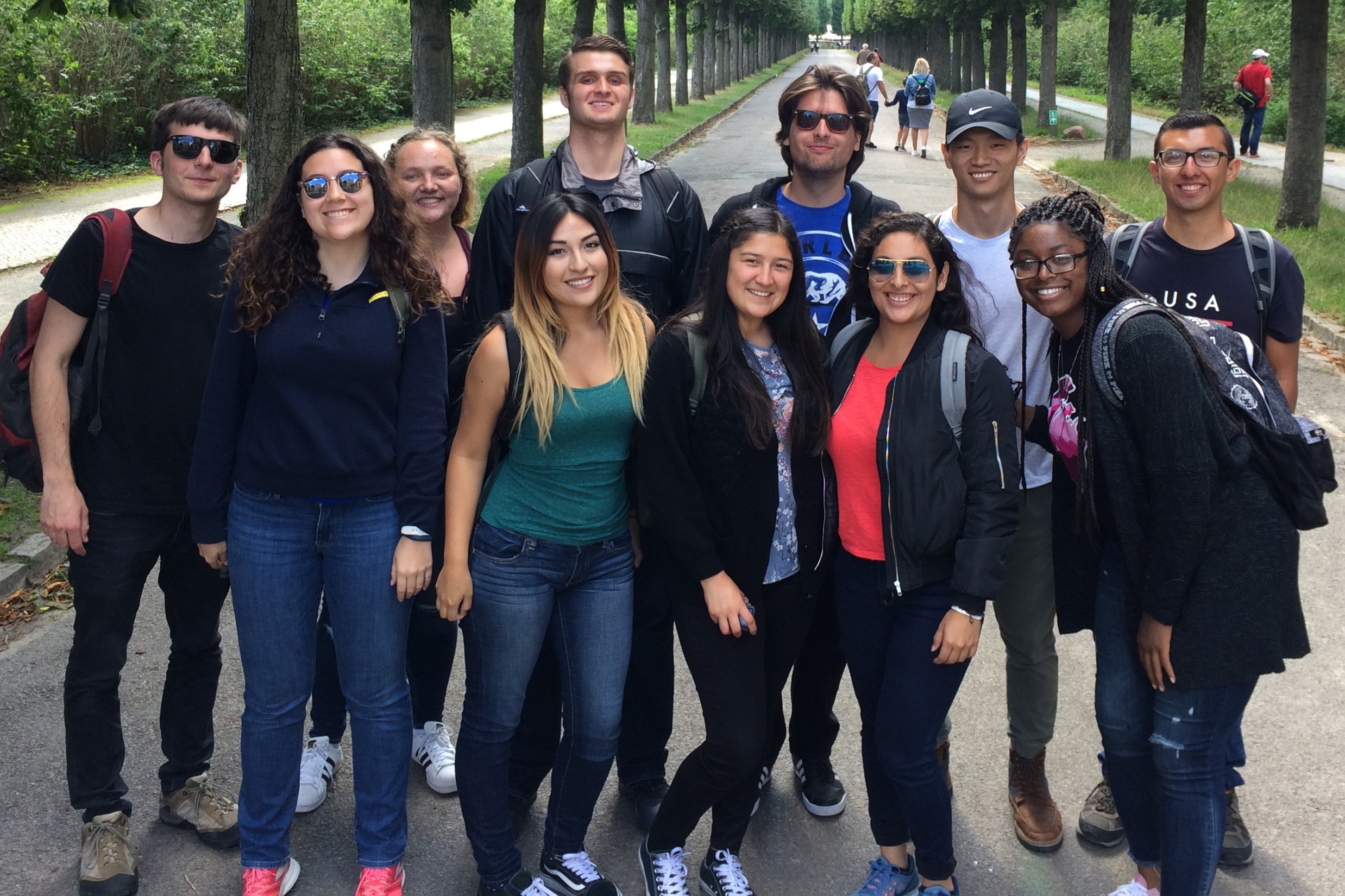 Students in the Study Abroad Program in Berlin